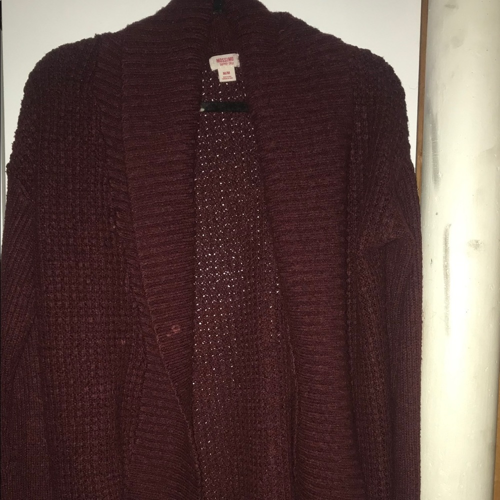 Long knit sweater (can send full pic)